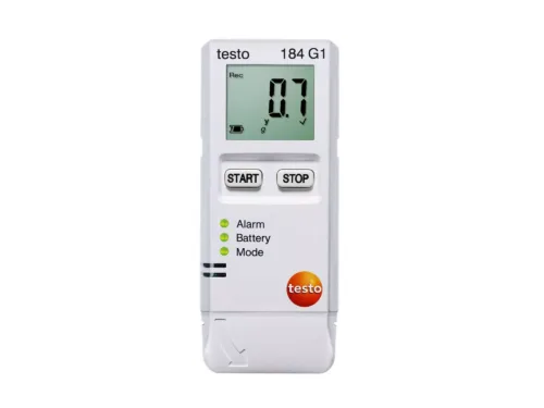 testo 184 G1 - Registrador de vibración, humedad y temperatura USB